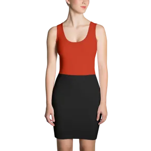 #0e58e600 - French Vanilla Roman Cherry Stracciatella - ALTINO Fitted Dress