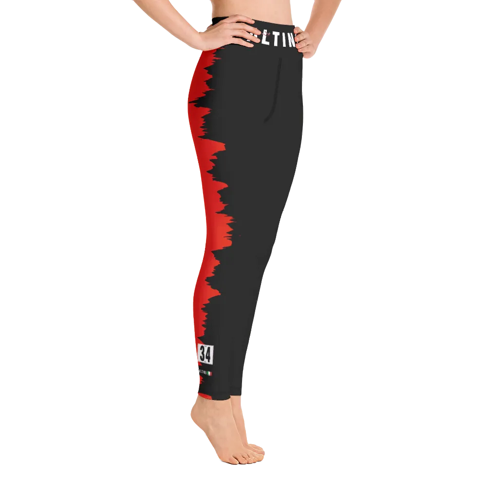 #25ba83c0 - ALTINO Yoga Pants - Team GIRL Player - Magic Red Collection