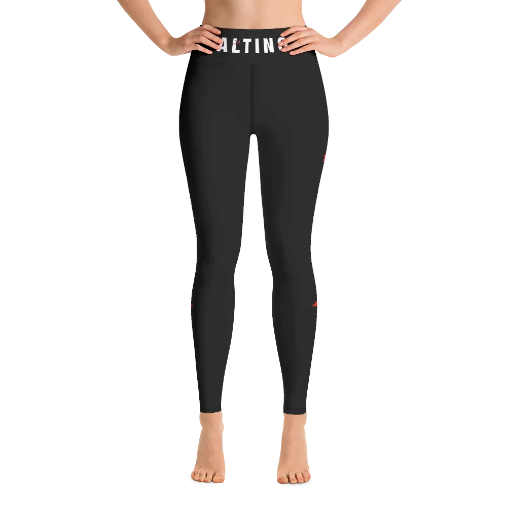 #25ba83c0 - ALTINO Yoga Pants - Team GIRL Player - Magic Red Collection
