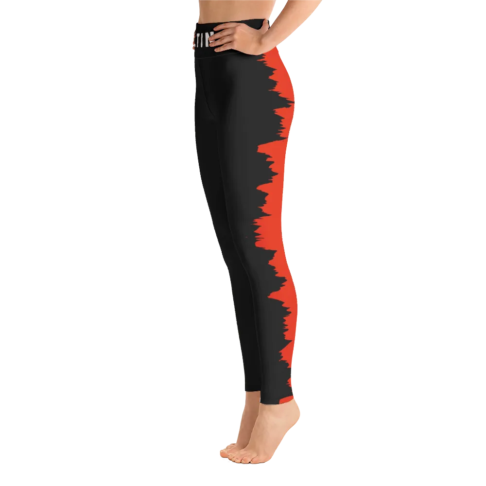 #25ba83c0 - ALTINO Yoga Pants - Team GIRL Player - Magic Red Collection