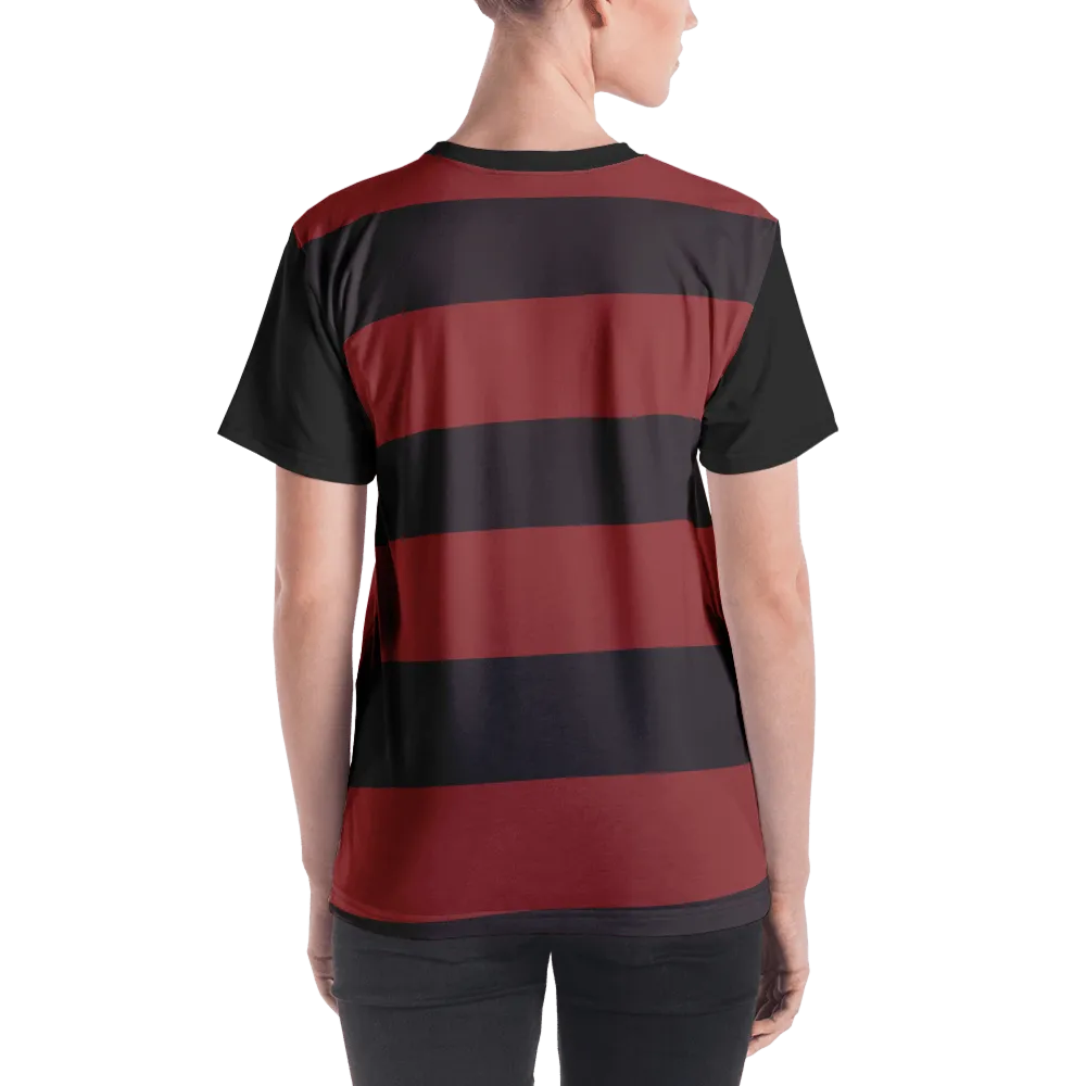 #2c728800 - Plum Cherry Black Chocolate Sorbet - ALTINO Crew Neck T - Shirt