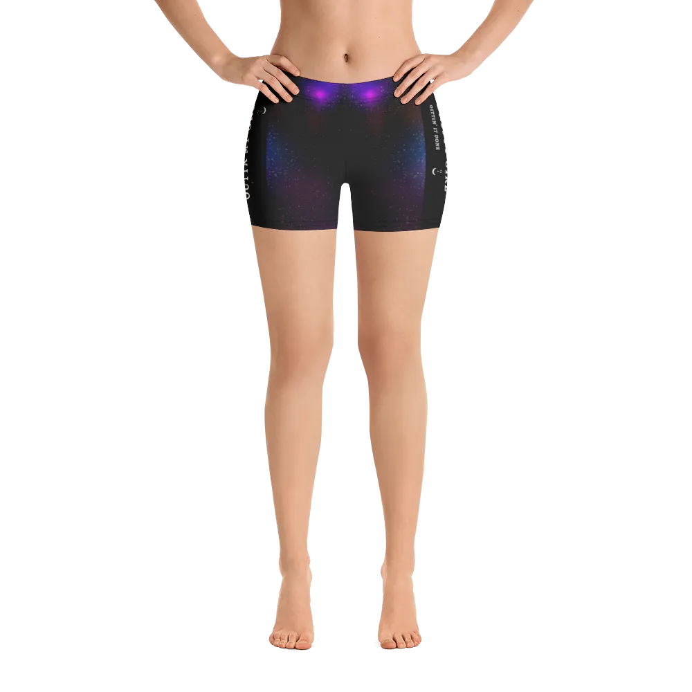 #474738a0 - Gritty Girl Orb 996816 - ALTINO Sport Shorts - Gritty Girl Collection