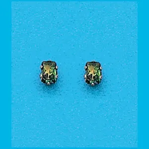 6x4 Emerald Cut Mystic Fire Topaz