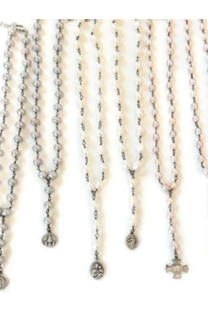 Alex White Pearl Necklace