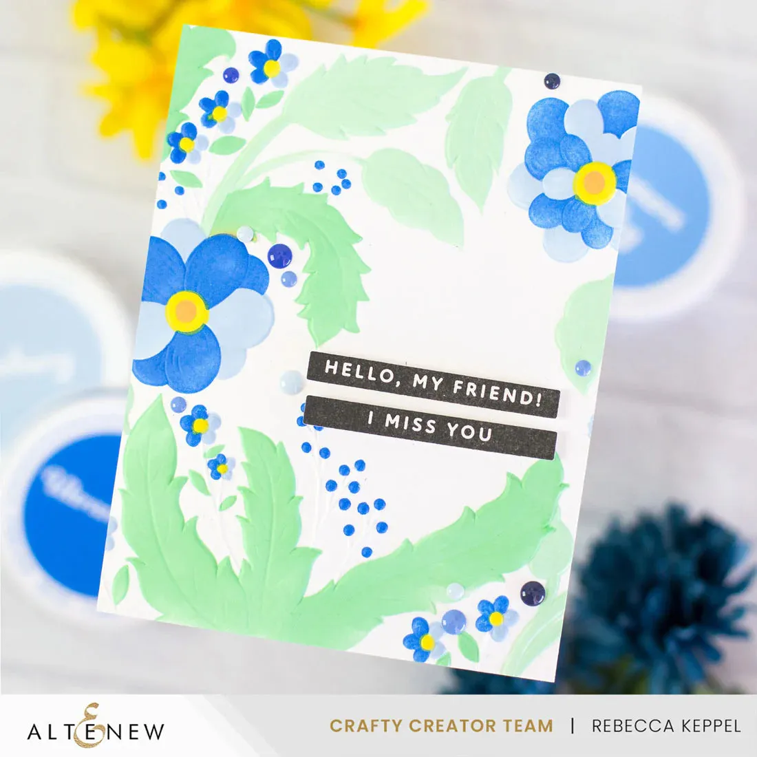 Altenew Lapis Lazuli Fresh Dye Ink Pad - Iceberg
