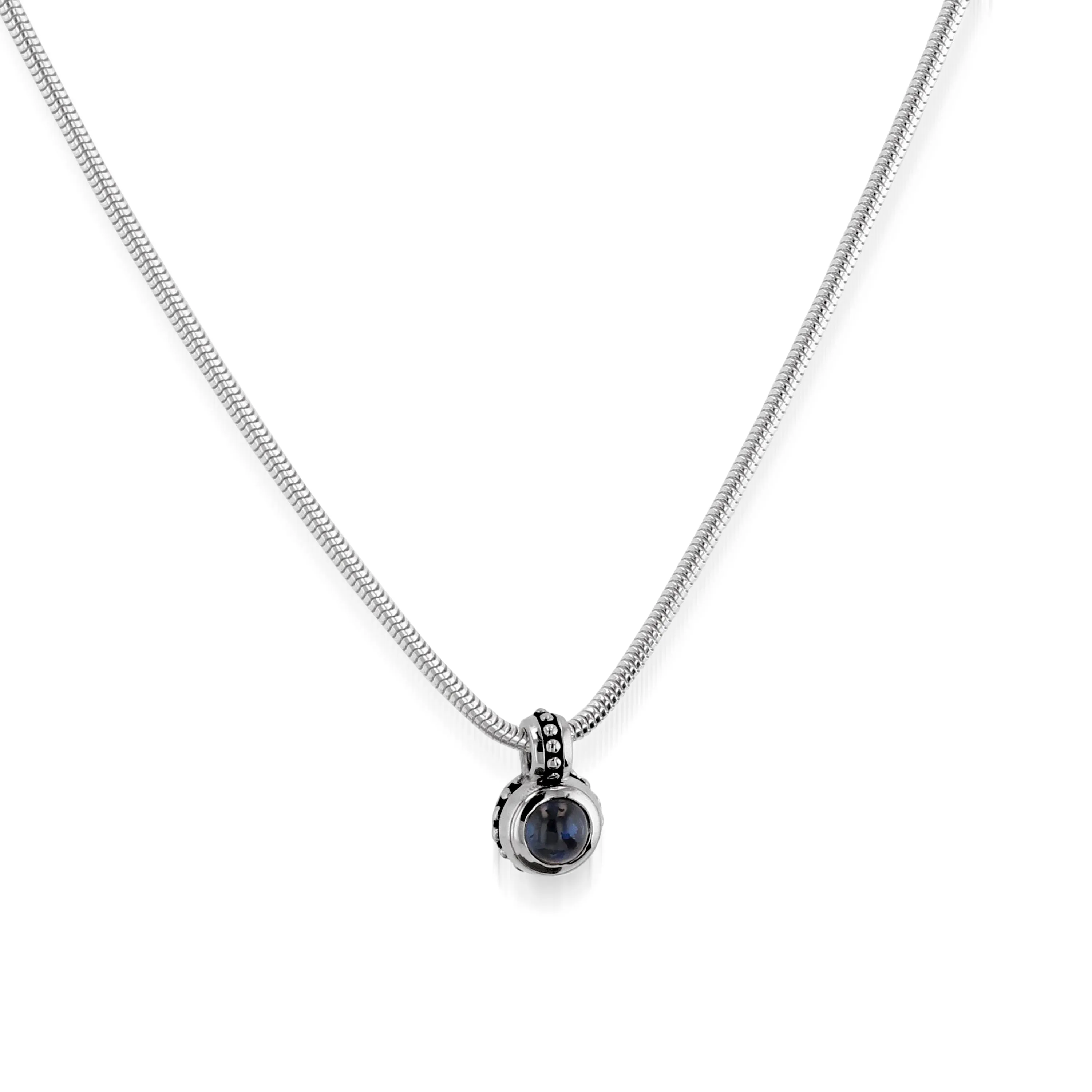 Antigua Birthstone Solitaire Pendant