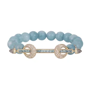 Aquamarine Chakra Bracelet