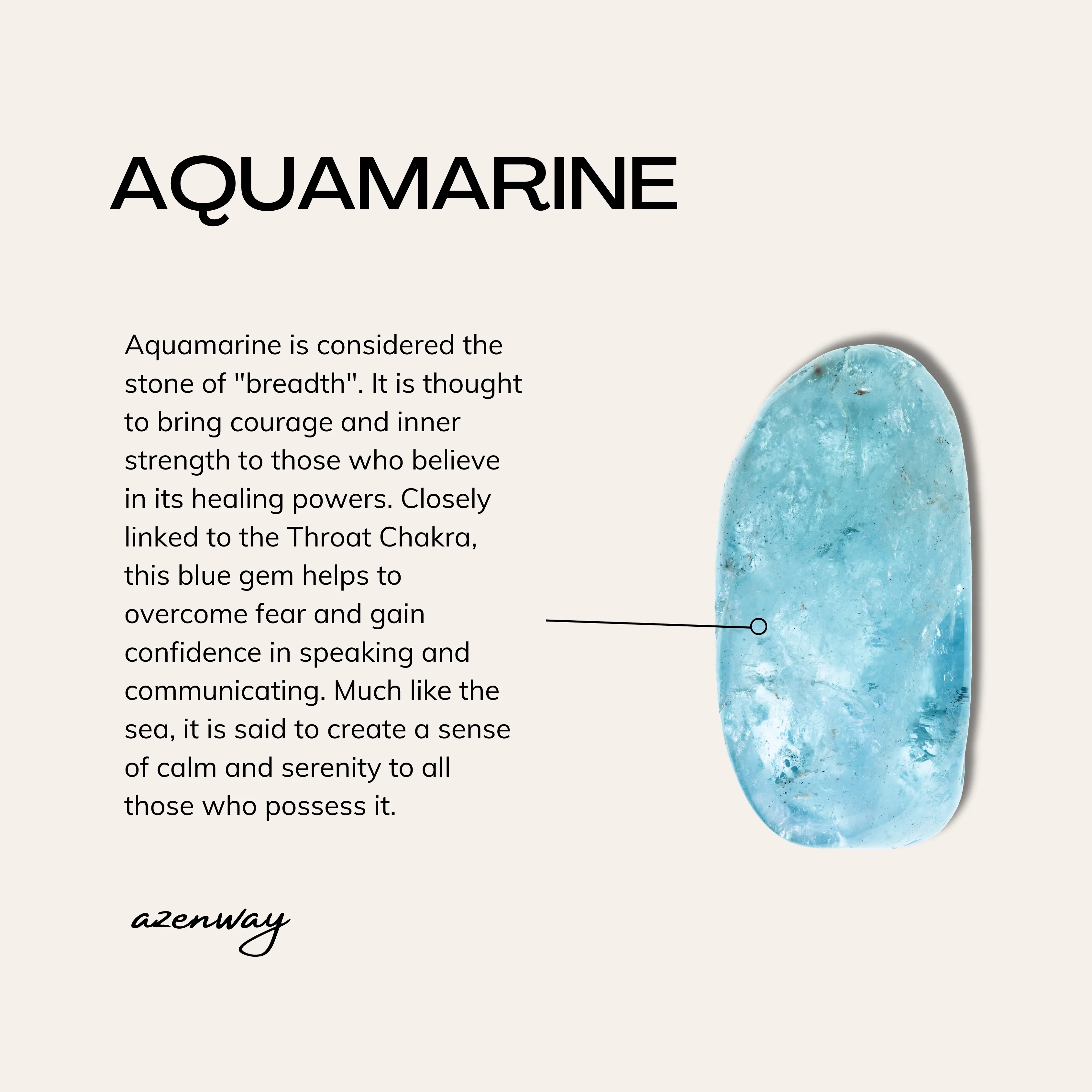 Aquamarine Healing Crystal Energy Bracelet with 4mm Natural Gemstones and 14K Gold-Filled Hypoallergenic Bead