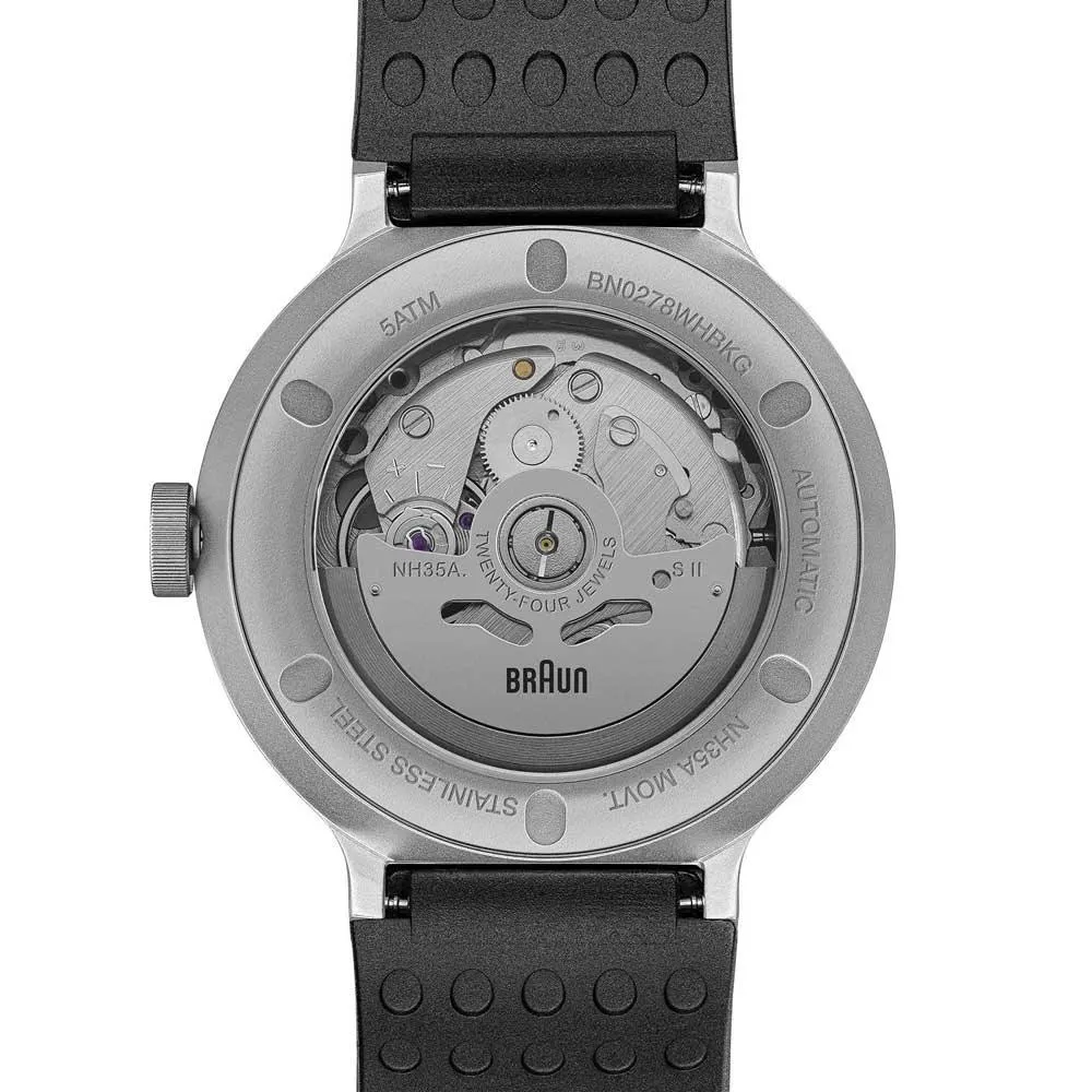 Braun Automatic Watch BN0278WHBKG
