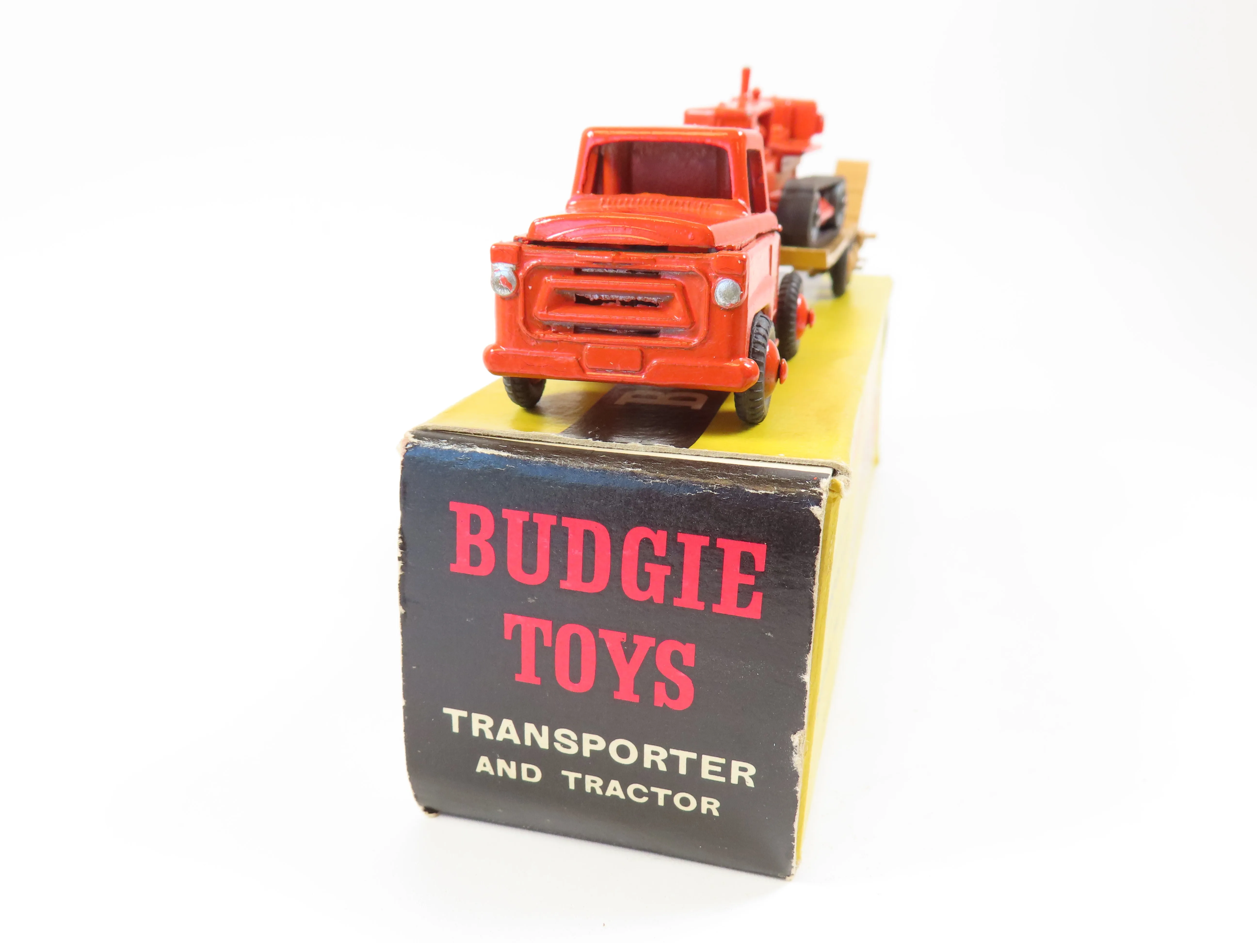 Budgie Toys Heavy Duty Transporter & Crawler Tractor, Very Near Mint/Boxed!