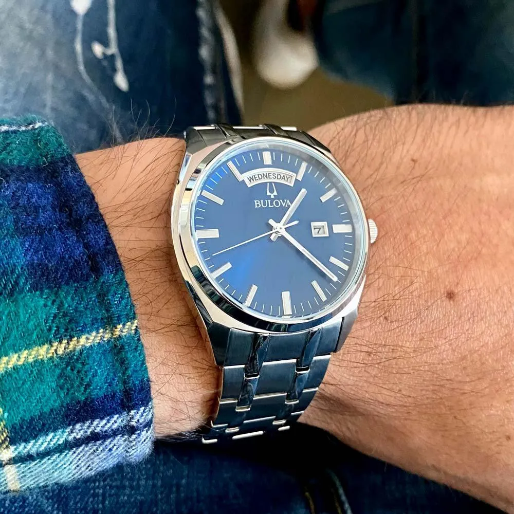 Bulova Classic Day Date Watch 96C125