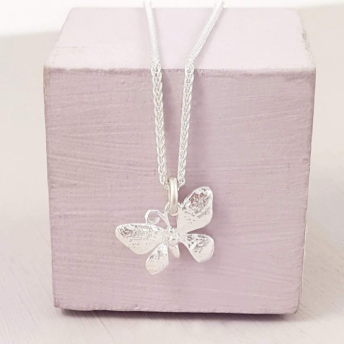 Butterfly Silver Charm