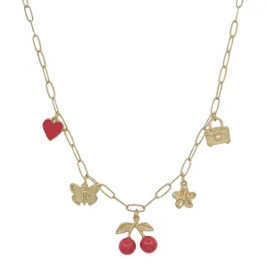Cherry Charm Necklace