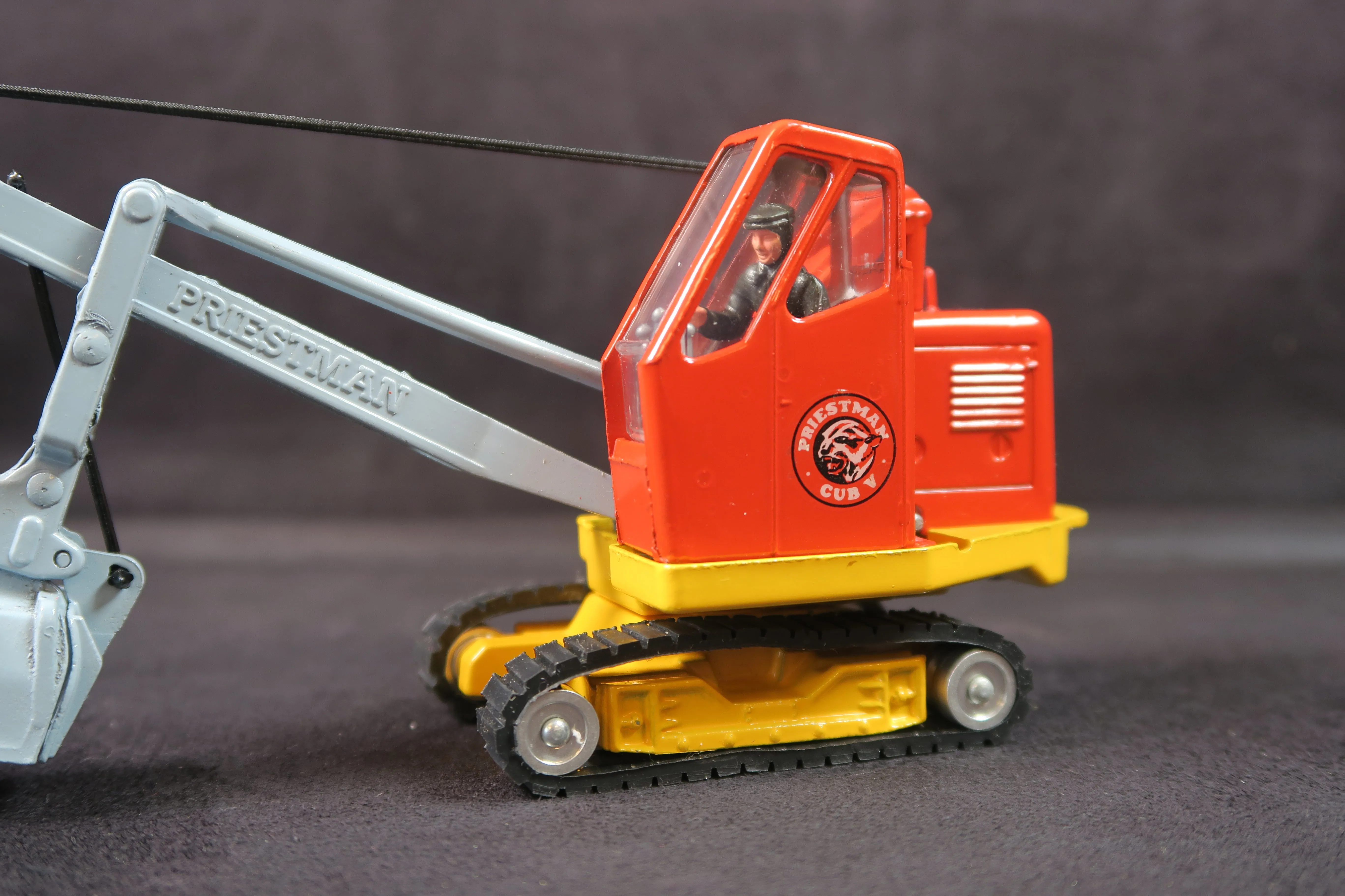 Corgi Major 1128 Priestman 'Cub' Shovel, Very Near Mint/Boxed!