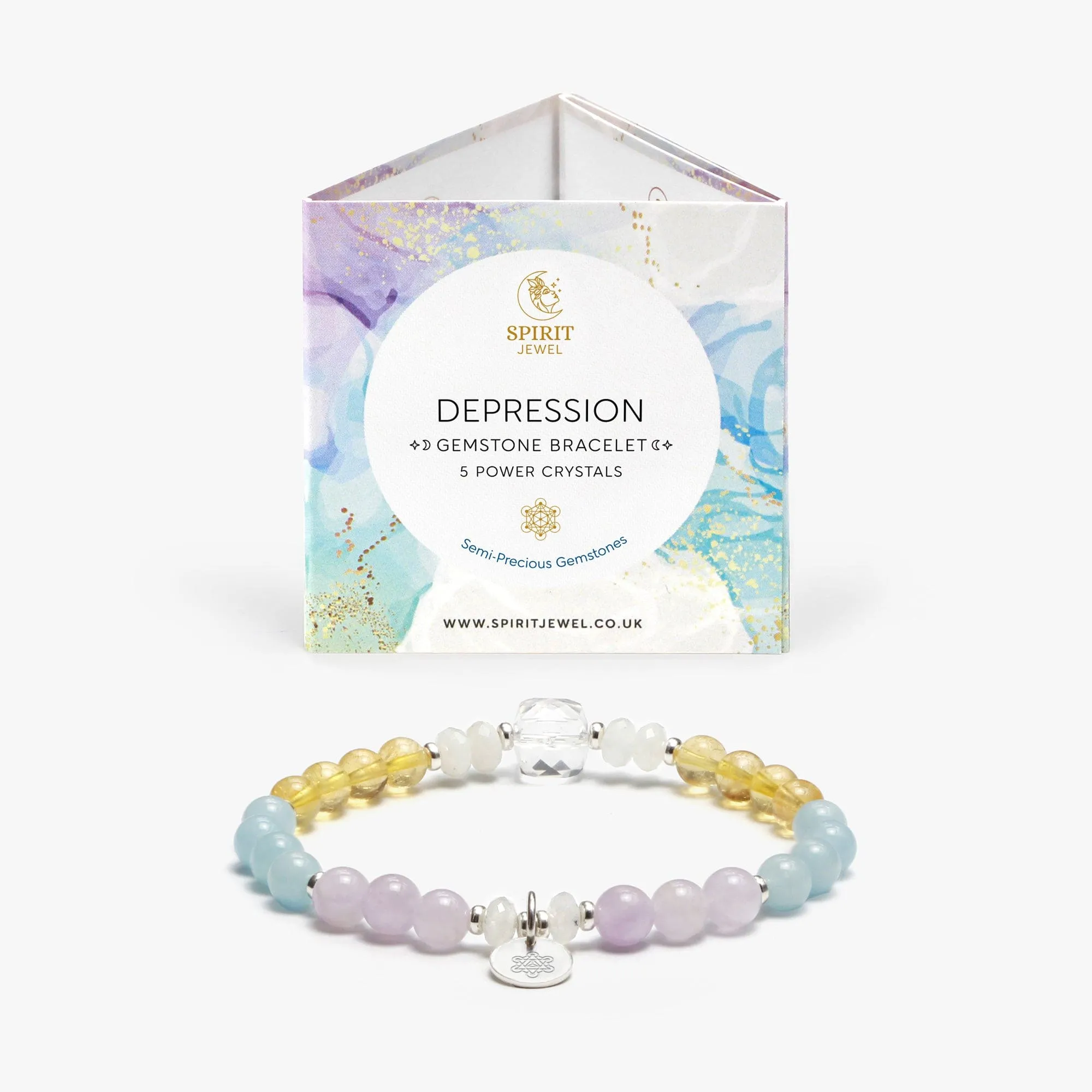 Depression Crystal Healing Bracelet