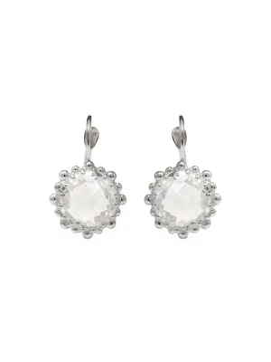Dew Drop Snowflake Earrings
