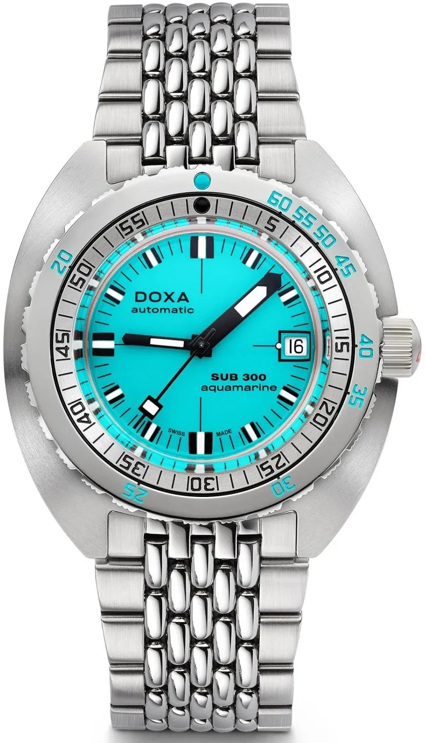 Doxa SUB 300 COSC Aquamarine Bracelet