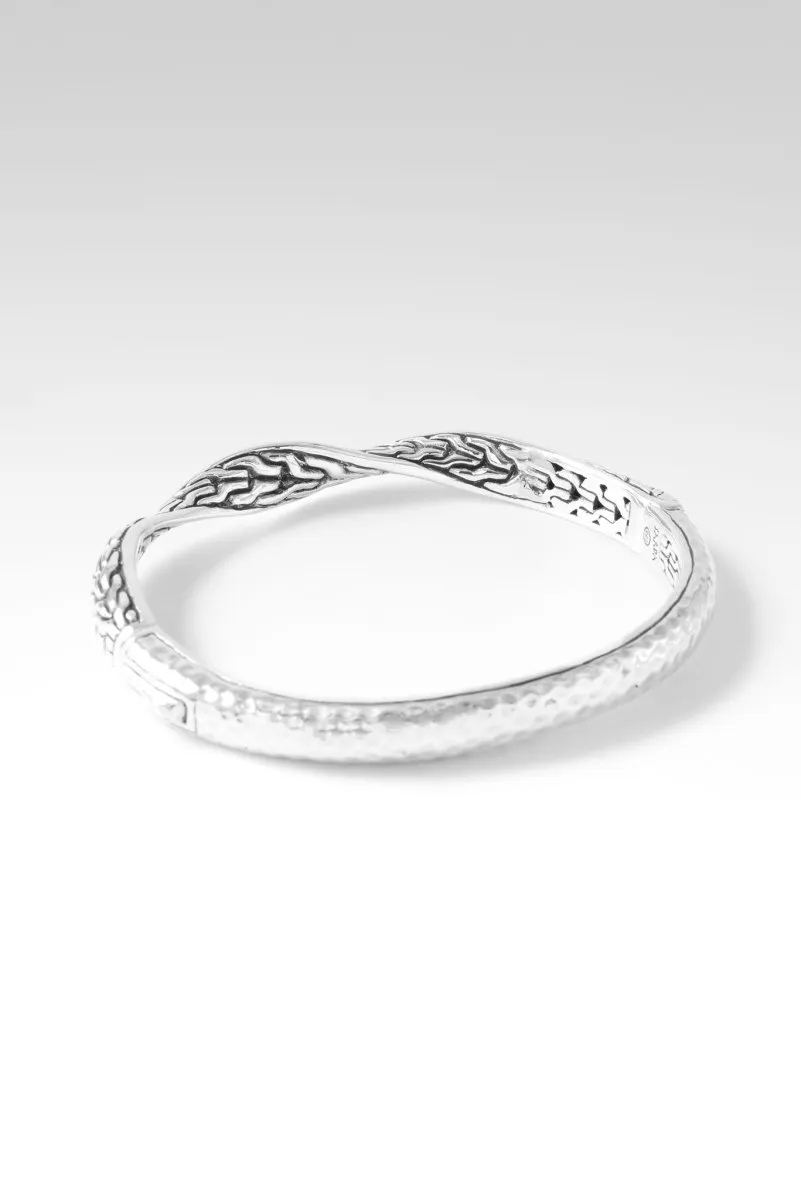 Endless Laughter Bangle™ in Chainlink