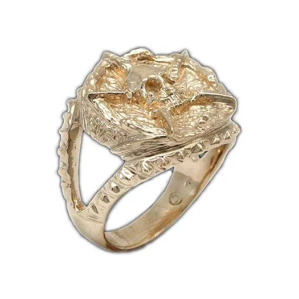 Gold Underworld United Signet Ring
