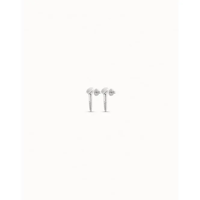 Heritage Topaz White Brass Topazs Earrings