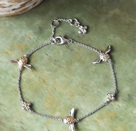 Honey Bee Station Bracelet