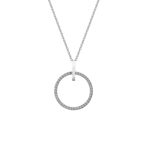 Hot Diamonds Silver Constant Circle Pendant DP718