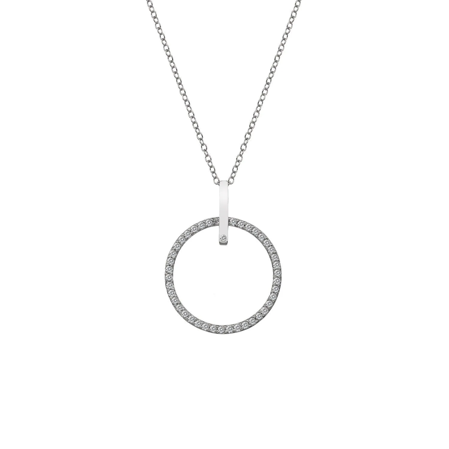 Hot Diamonds Silver Constant Circle Pendant DP718