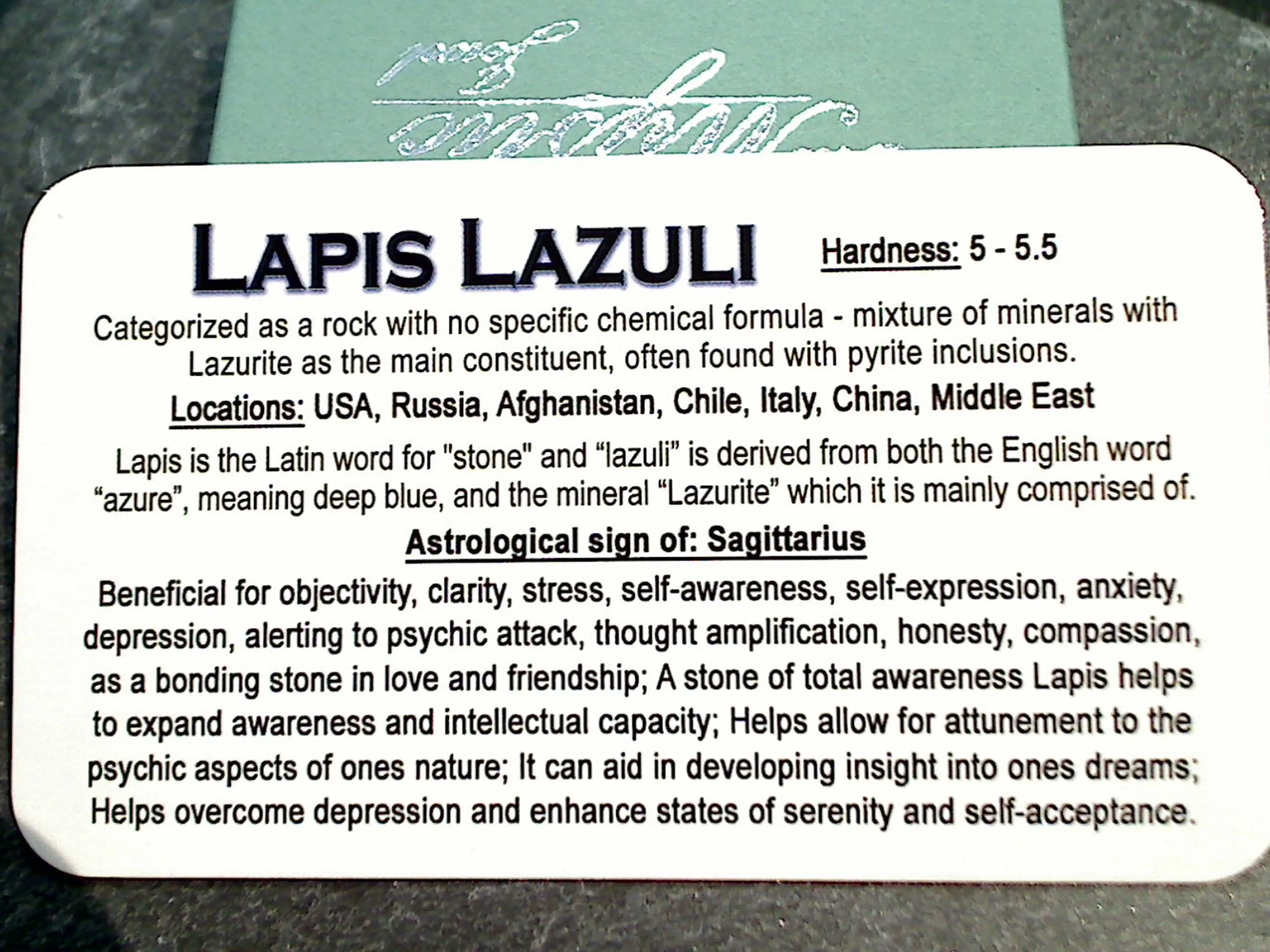 Lapis Lazuli 4MM Stretch Bracelet