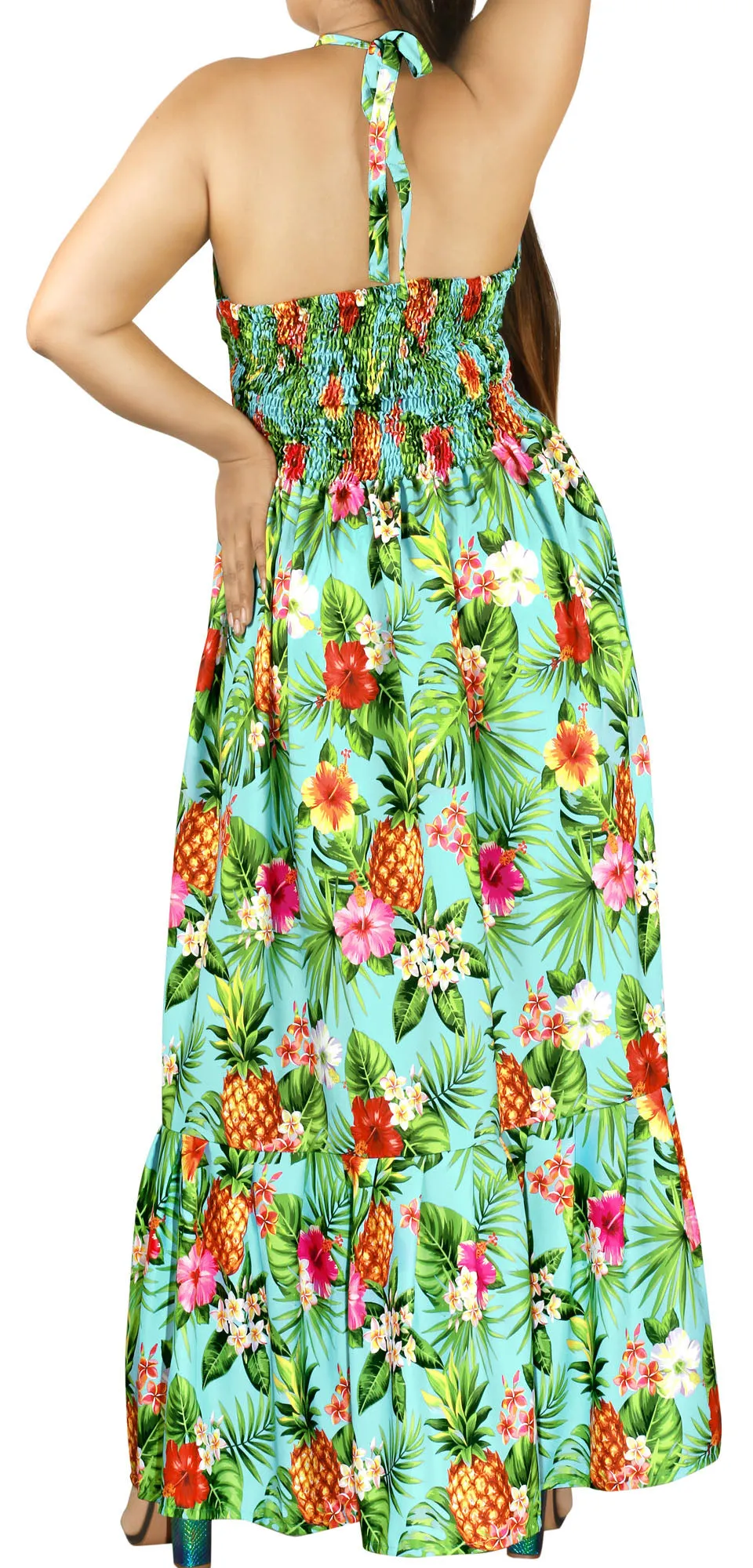 Lets Go Luau party dress for women