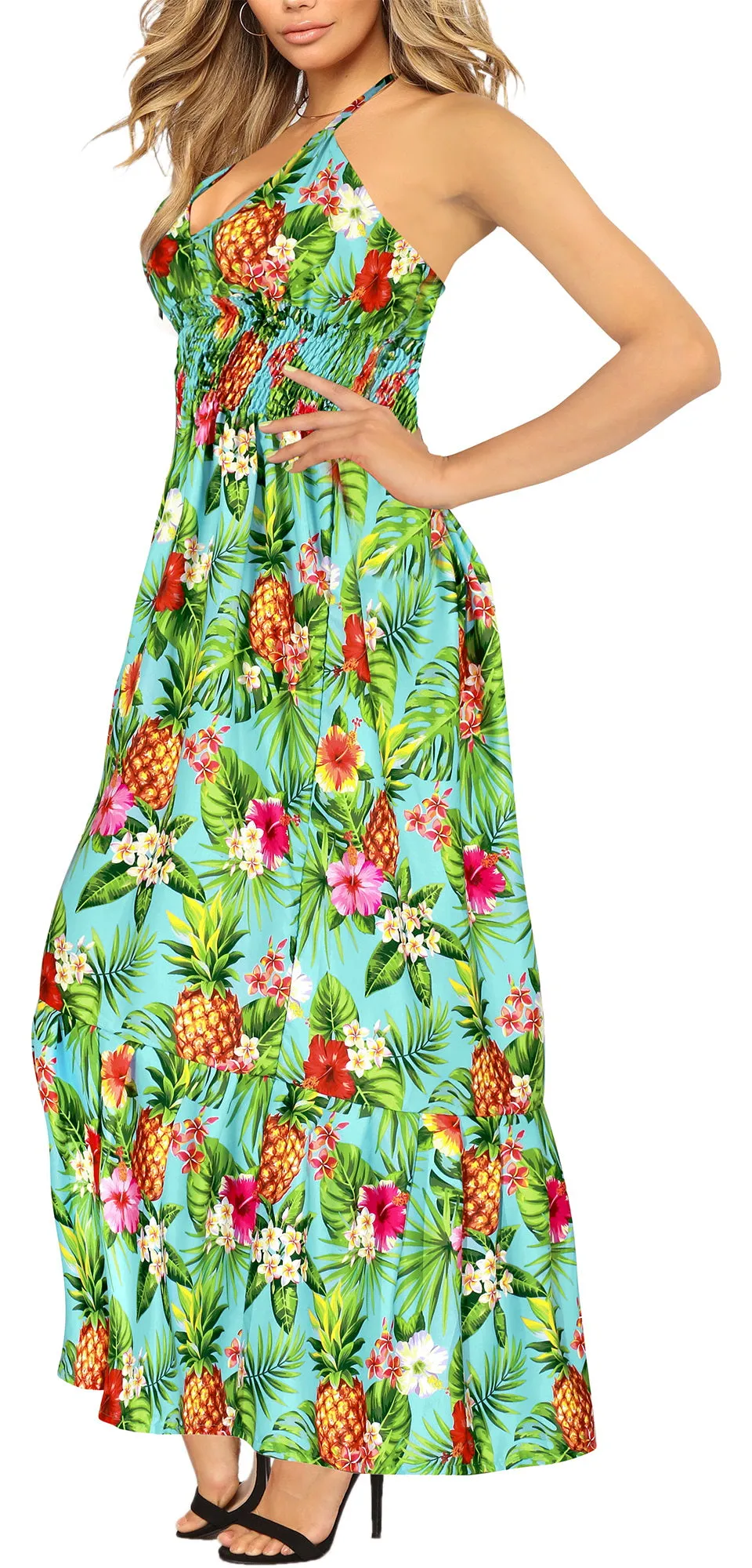 Lets Go Luau party dress for women