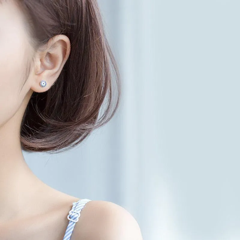 Mere Evil Eye Minimal Studs