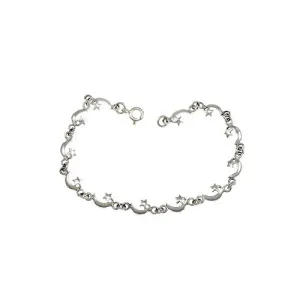 Moon and Star Bracelet