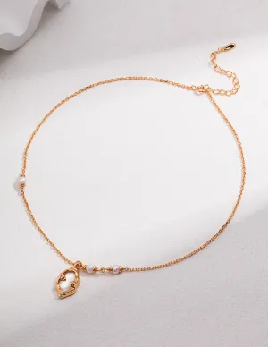 Nacre Glow Necklace