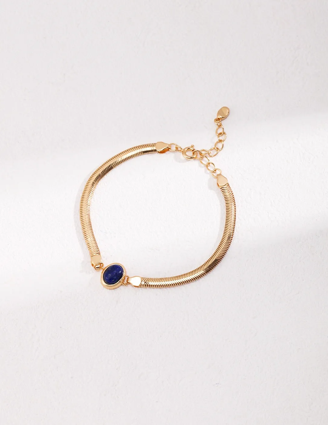 Natural Lapis Lazuli/Tiger Eye Bracelet