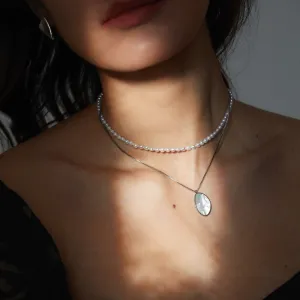 Oceanic Natural Nacre  Necklace