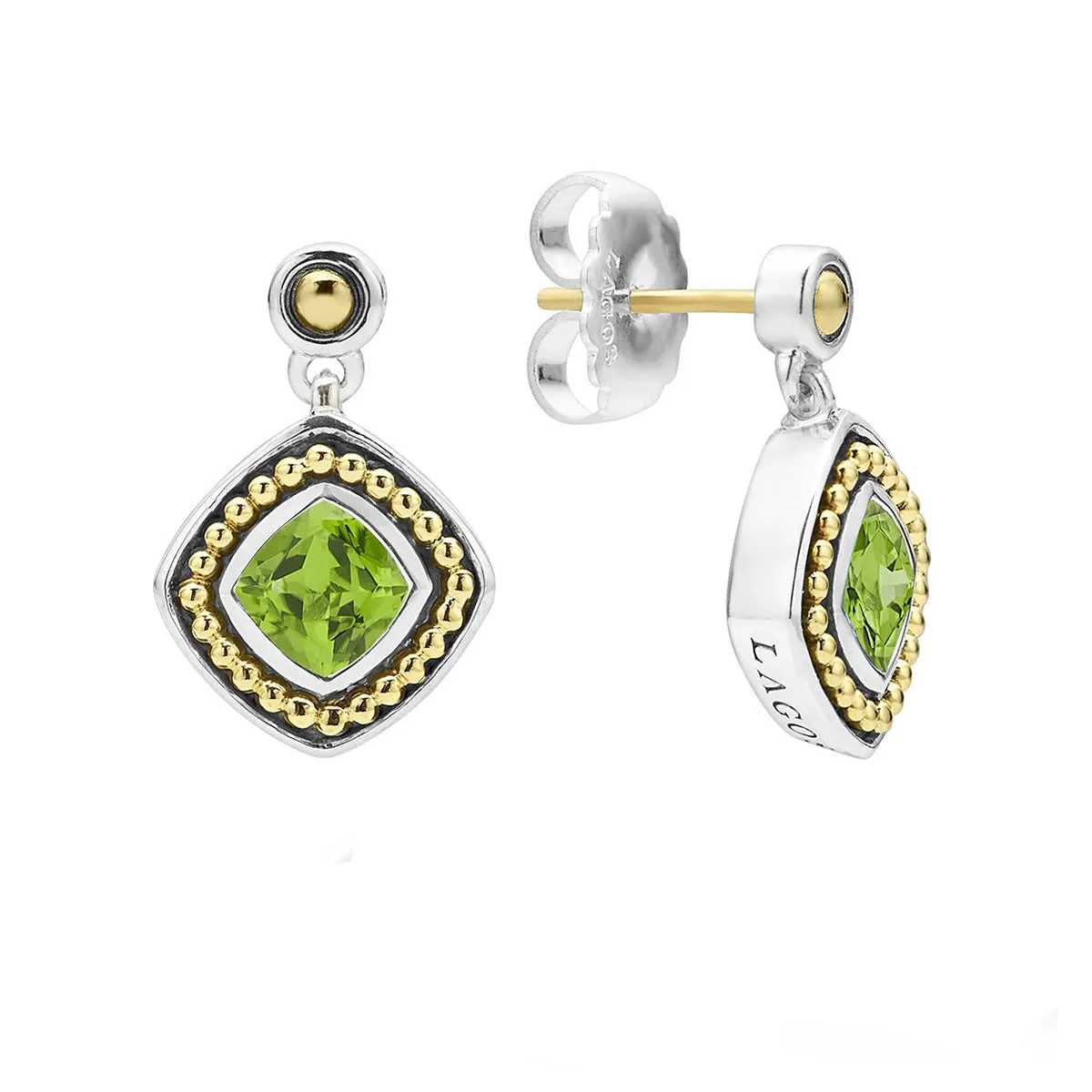 Peridot Drop Earrings