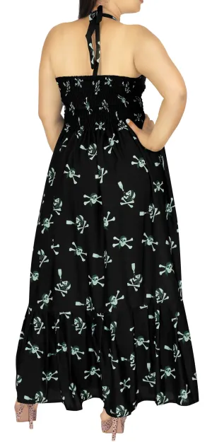 Pirates of Beach Halter Dress for women
