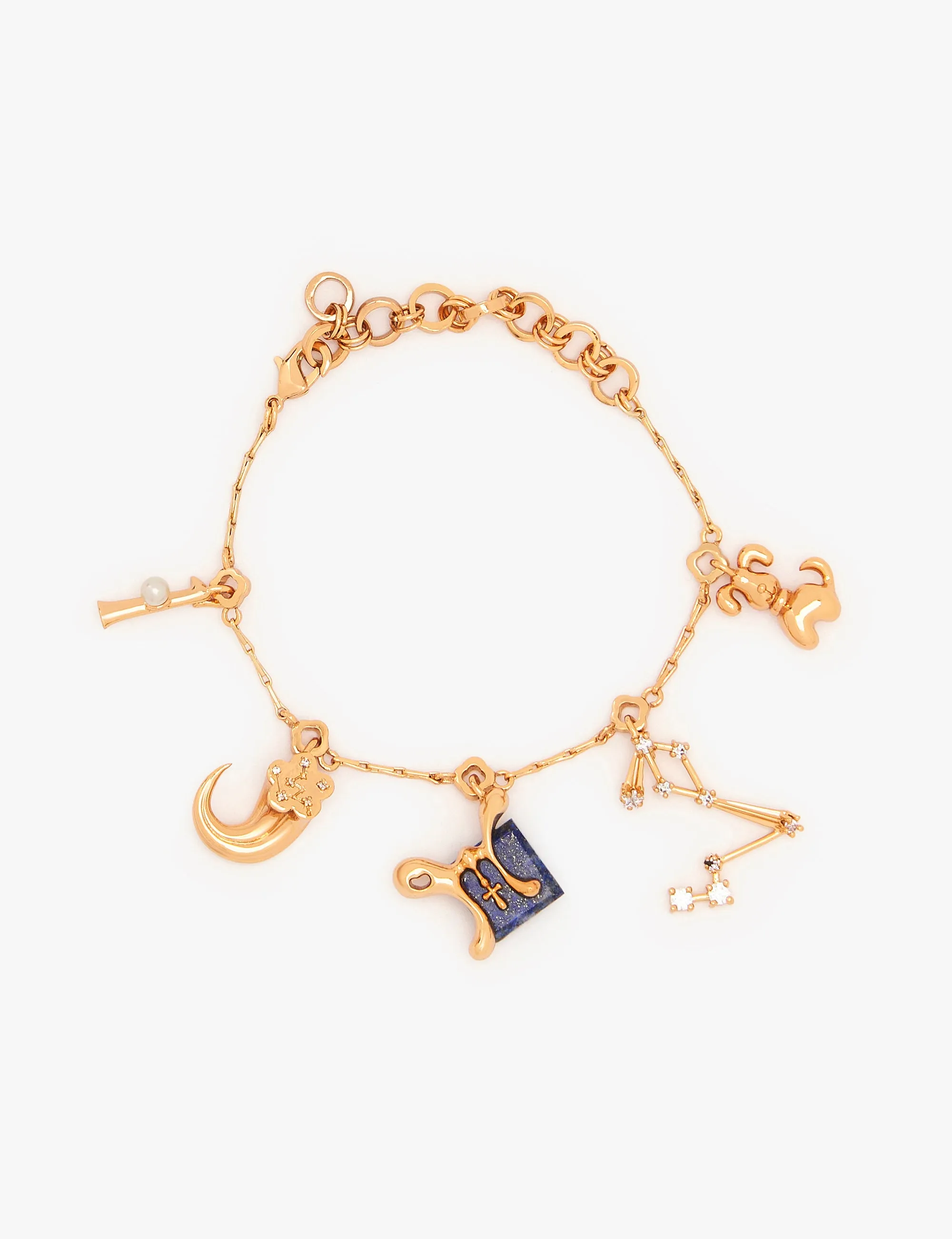 Pisces Charm Bracelet