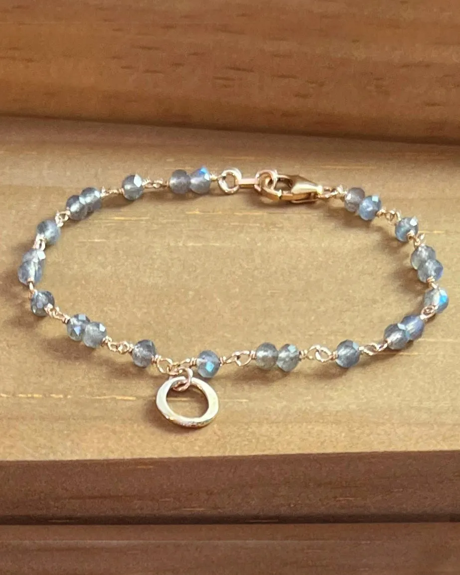 Polaris Bracelet Labradorite Kai Charm Gold Filled