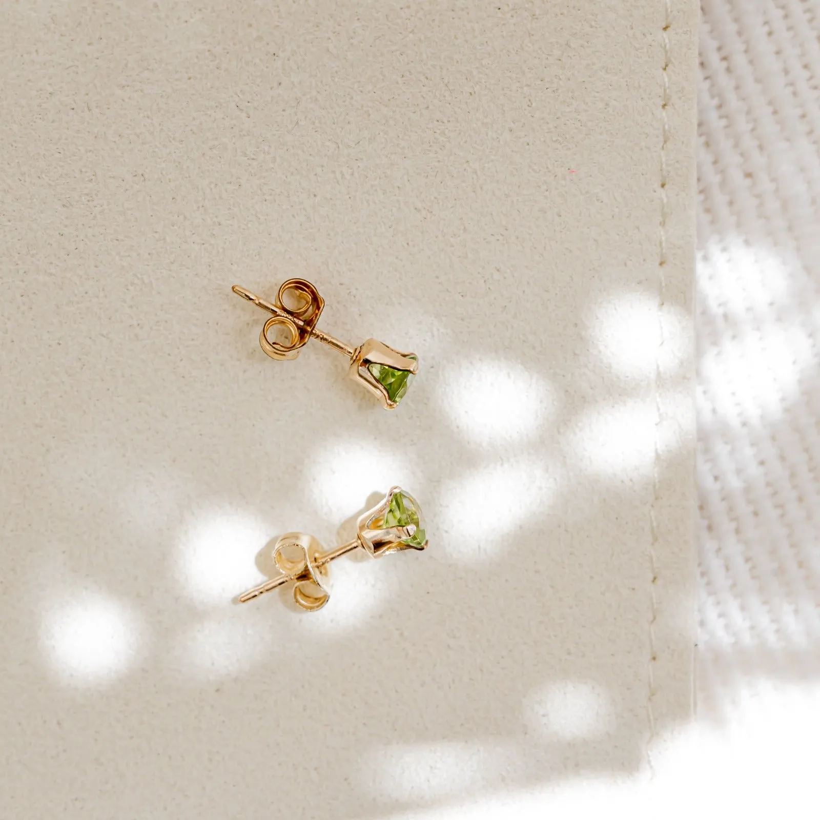 SERENITY Peridot Studs