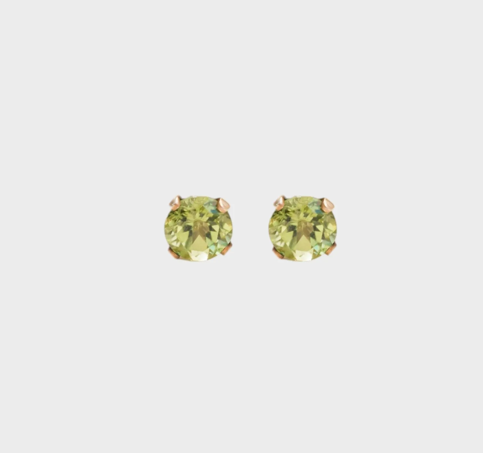 SERENITY Peridot Studs