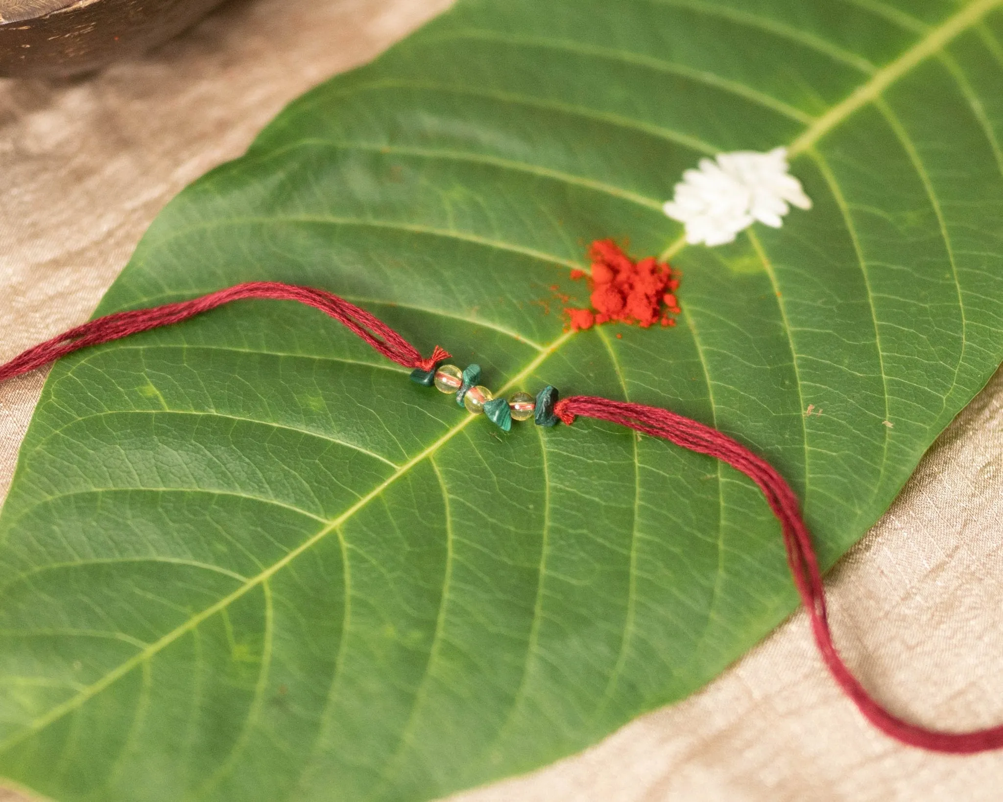 Set of 3 Crystal Rakhis