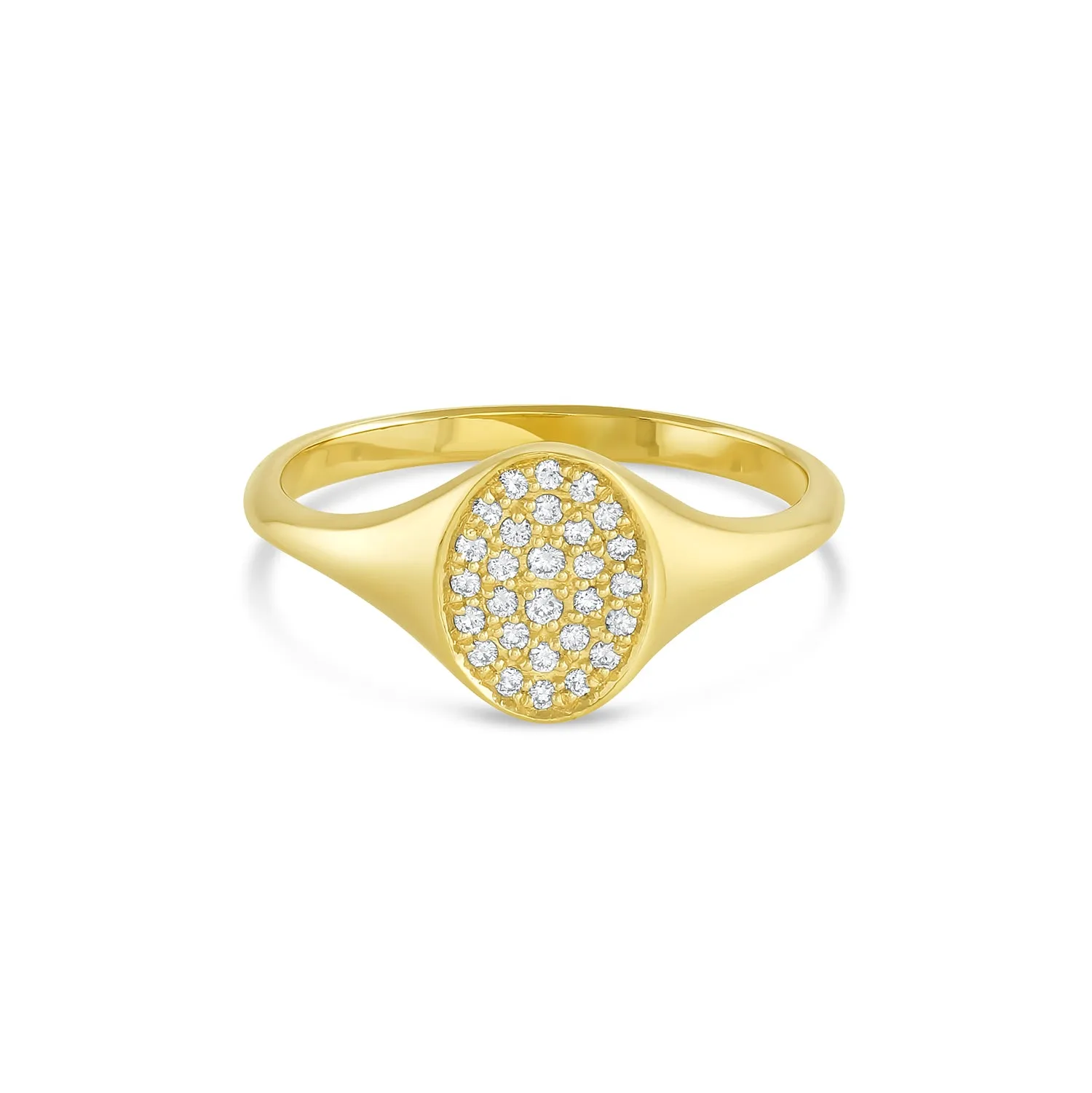 Spark Namesake Diamond Signet