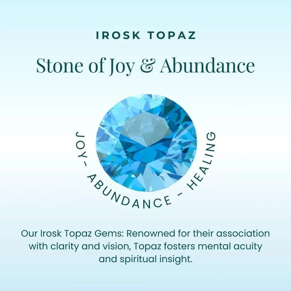 Sparkling Brilliance: Marquise Cut Topaz Statement Earrings in Silver | Irosk Australia ®