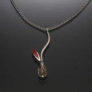 Stem Pendant (red)