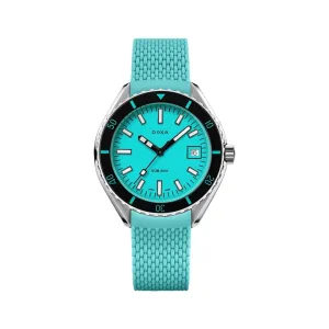 Sub 200 Aquamarine Turquoise Dial on Rubber Strap, 42mm