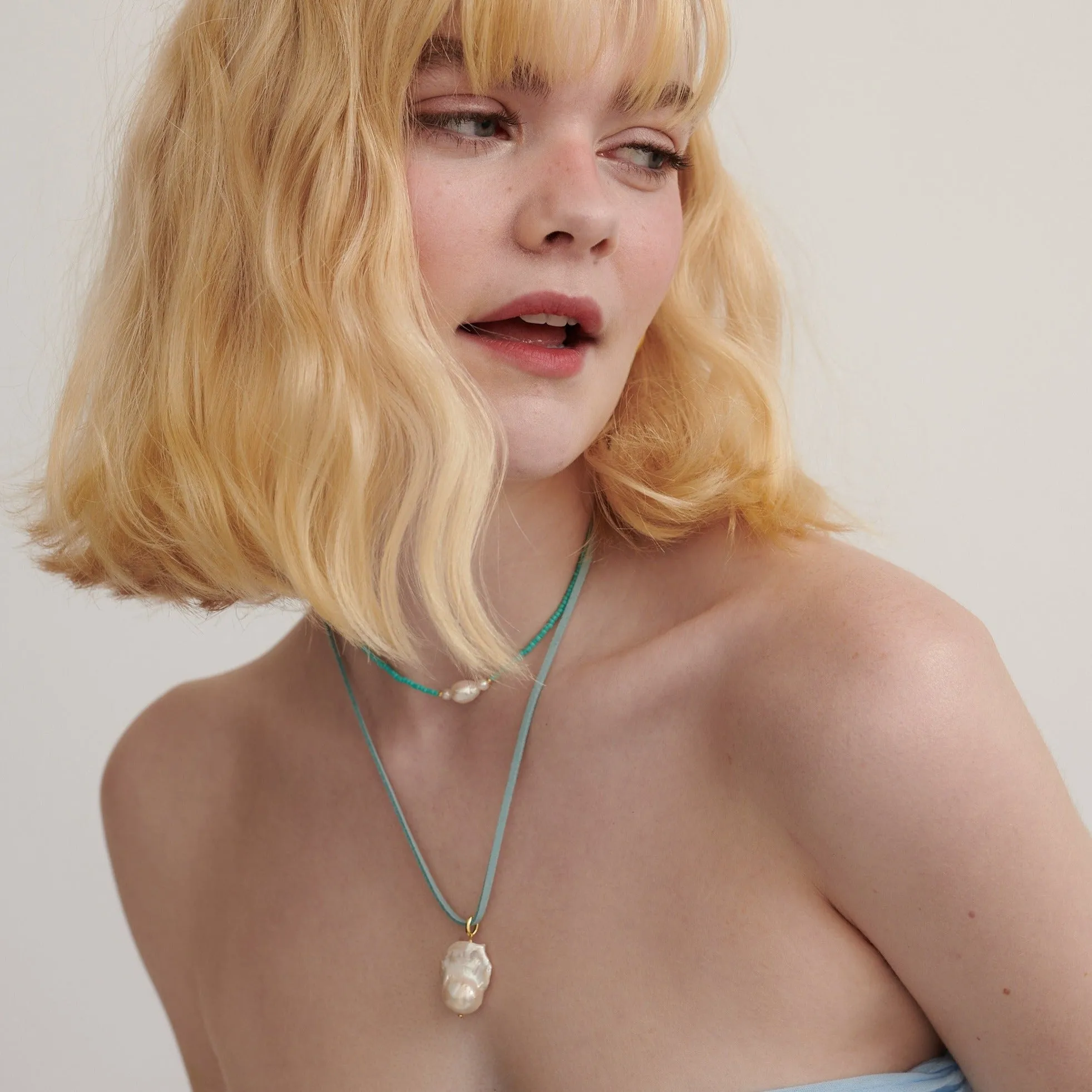 Sylvie Necklace - Blue