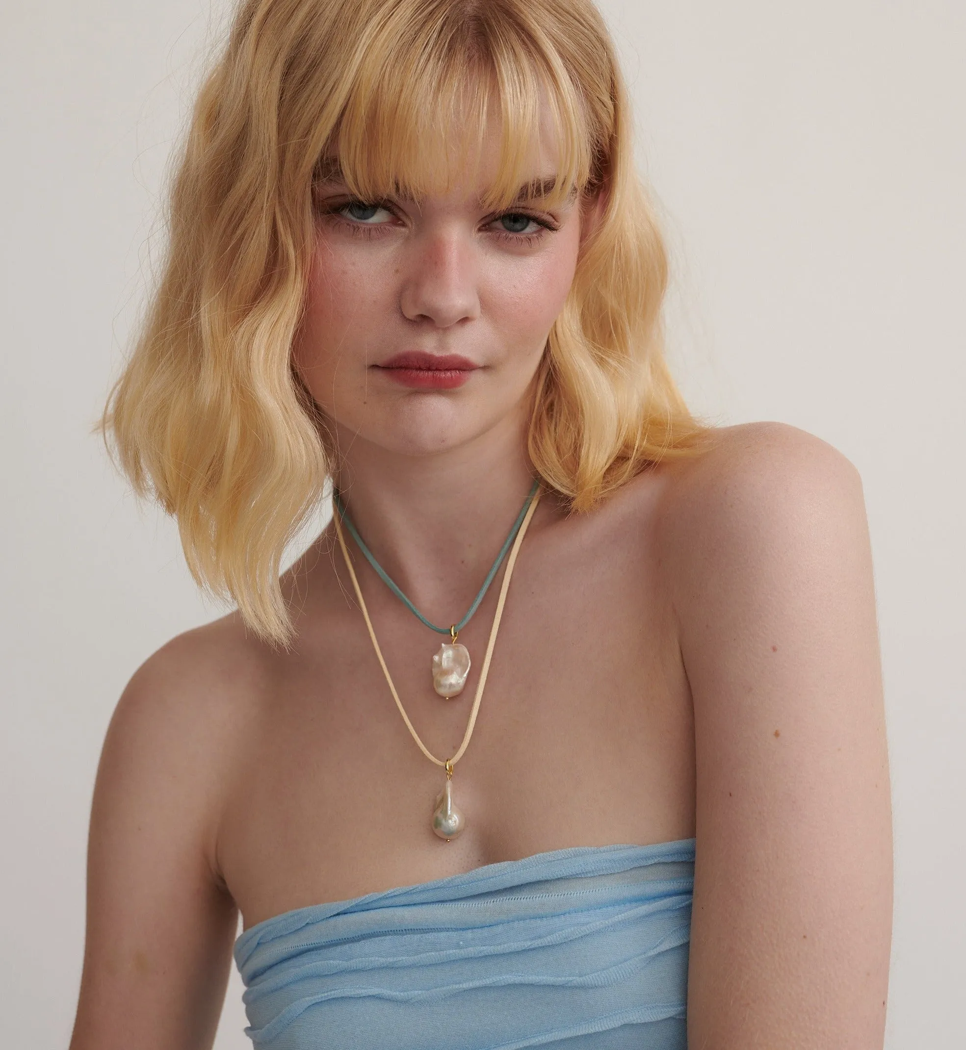 Sylvie Necklace - Blue
