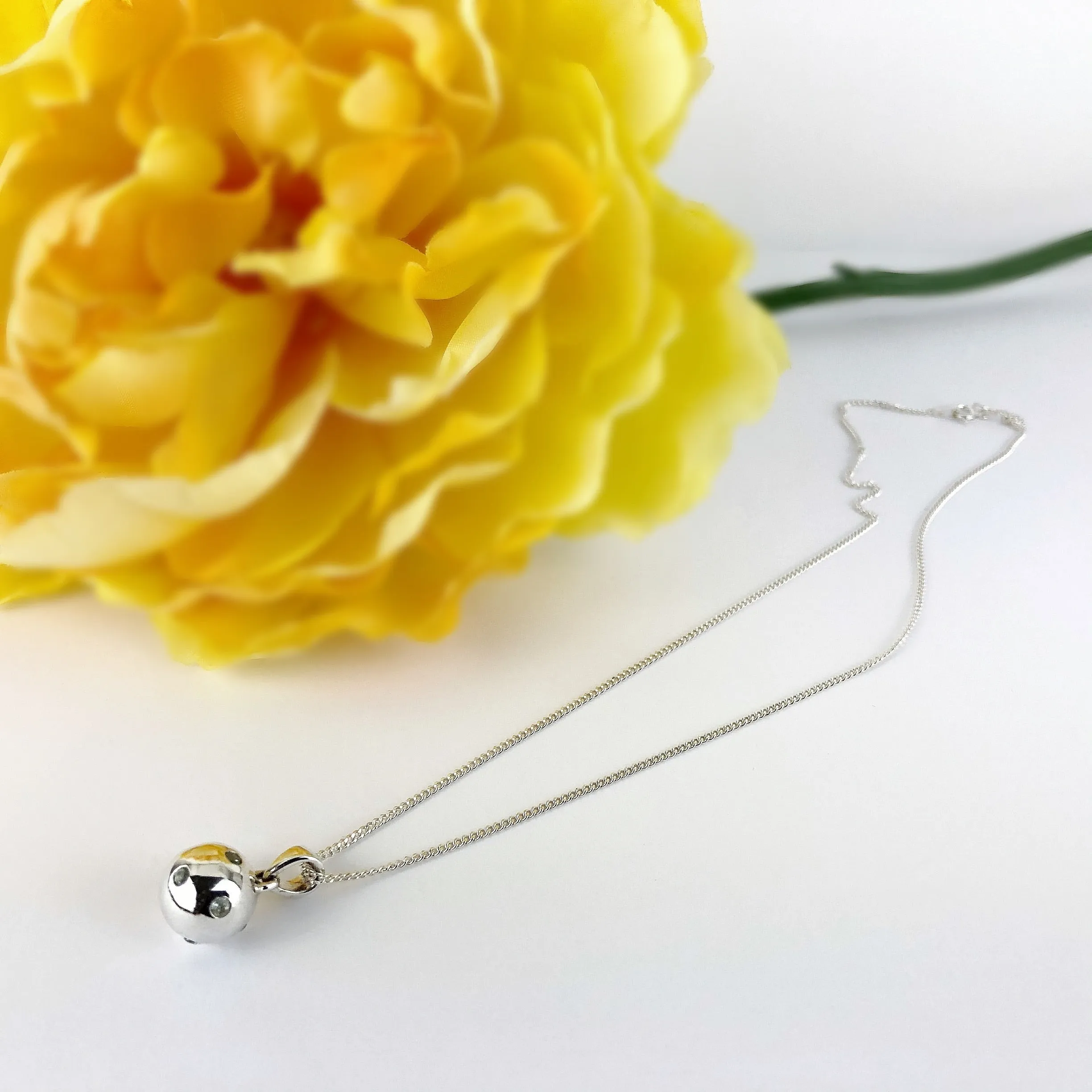Topaz Sphere Pendant - VP310