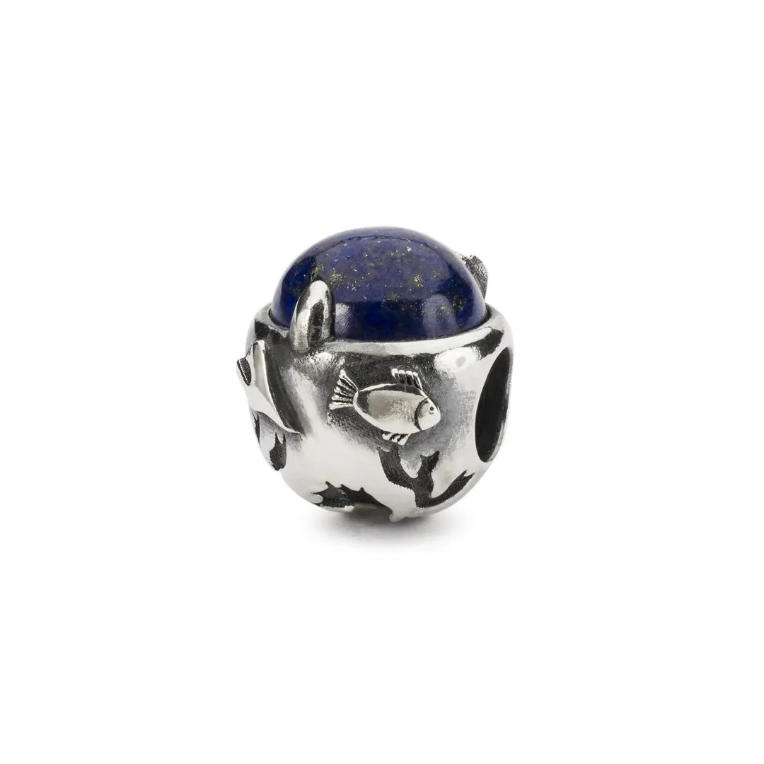 Trollbeads Silver Bead Cradle of Ocean Bead